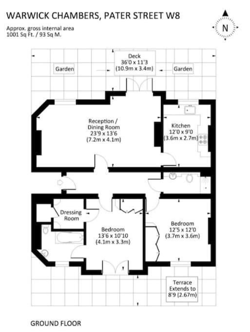Kensington Apartment, Breakfast, 2 Baths Londra Exterior foto